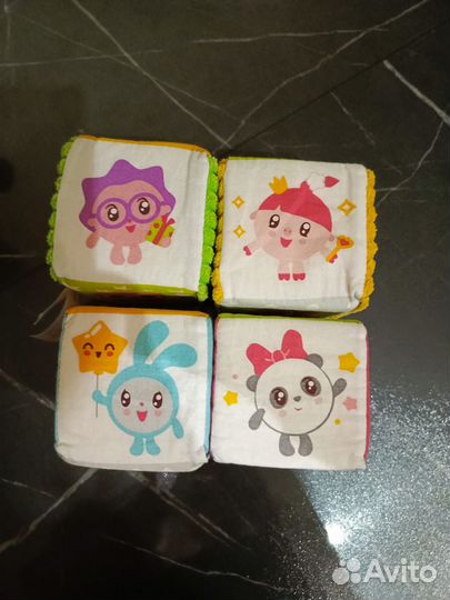 Кубики мягкие