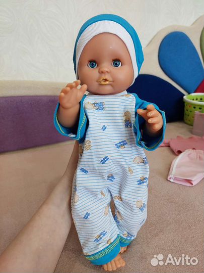 Кукла пупс в одежде