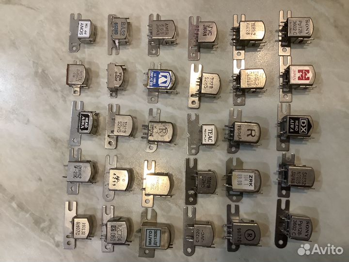 Головки от магнитофонов, разные-0;1;2 кл. Нов. Имп