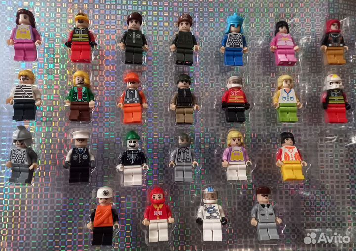 Lego - фигурки,человечки разные серии