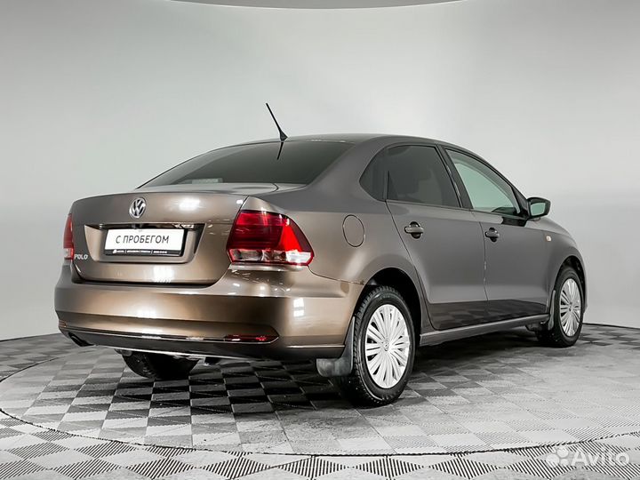 Volkswagen Polo 1.6 AT, 2015, 146 000 км
