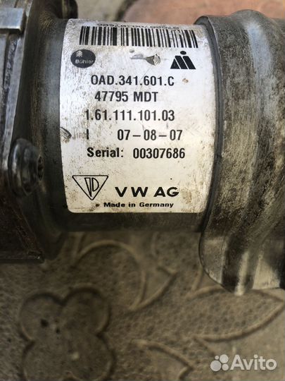 Электропривод раздатки Фольцваген Туарег 2008г