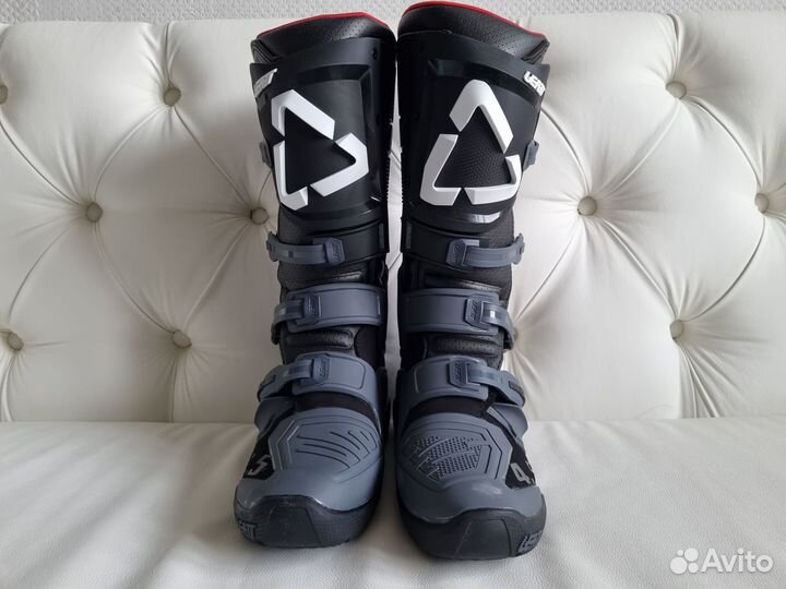 Kpoccoвые Мотоботы Leatt 4.5 Hoвые Cepый Гpaфuт 23