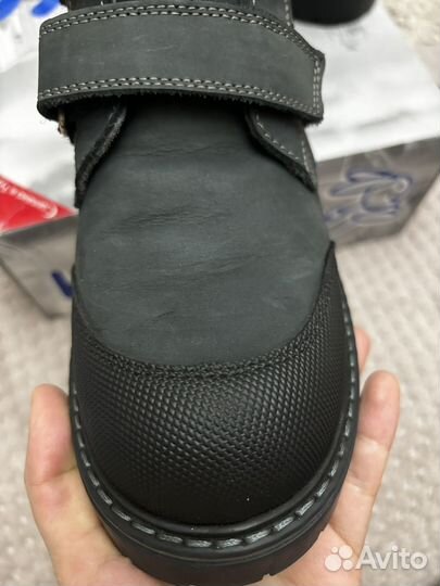 Ботинки натуральная кожа kapika