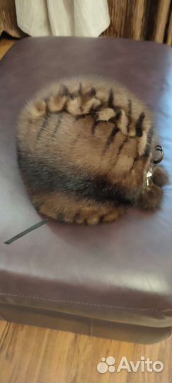 Шапка норковая женская