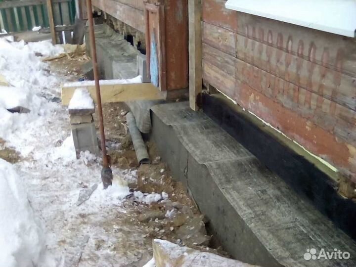 Замена нижних венцов