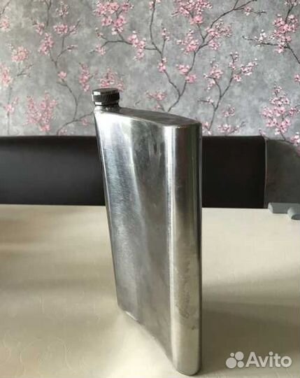 Фляжка,нержавейка,ссср,самодельная 0,5 л