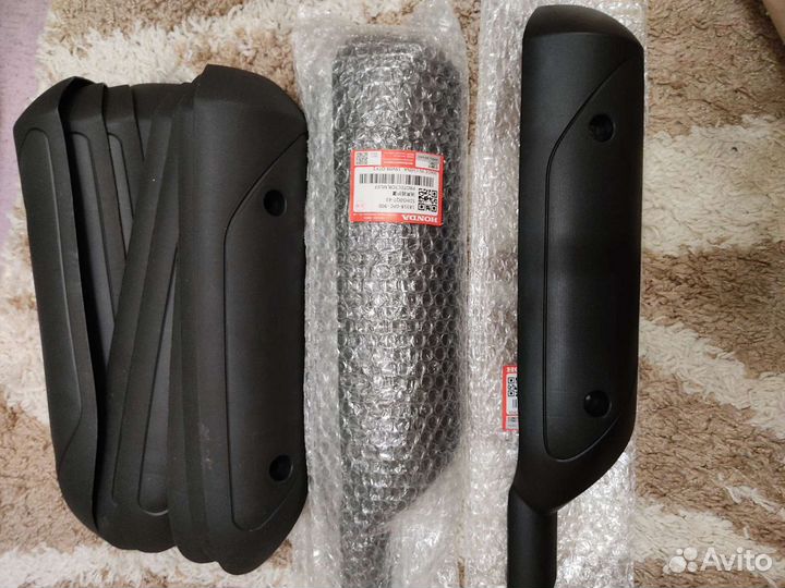 Накладка на глушитель с выступом Honda Dio af62