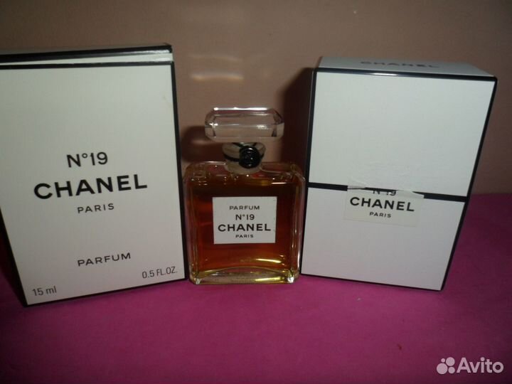 Винтажные духи Chanel № 5 и № 19- 14мл