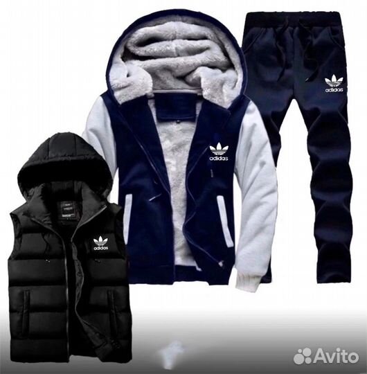 Тройка Adidas теплая