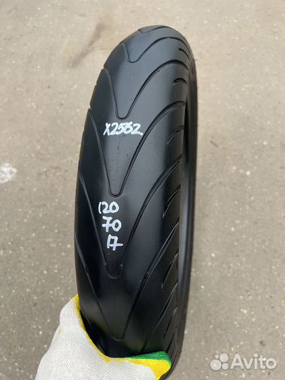 120/70 R17 michelin pilot road 2 2ct 2562x