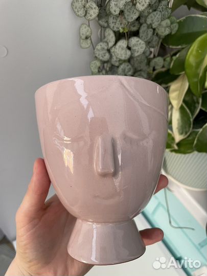 Горшок керамический и кашпо