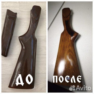 Реставрация прикладов, изделий из дерева