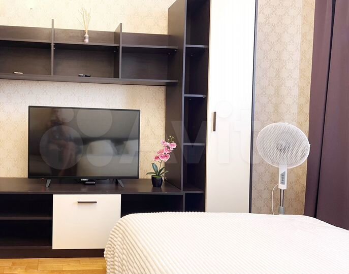 1-к. квартира, 35 м², 3 кровати