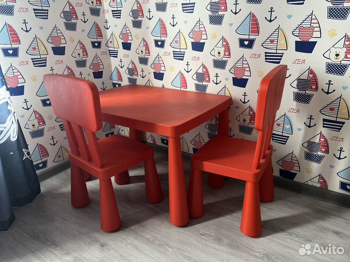 Стул и стол