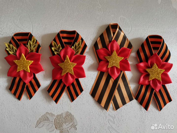 Георгиевская лента броши
