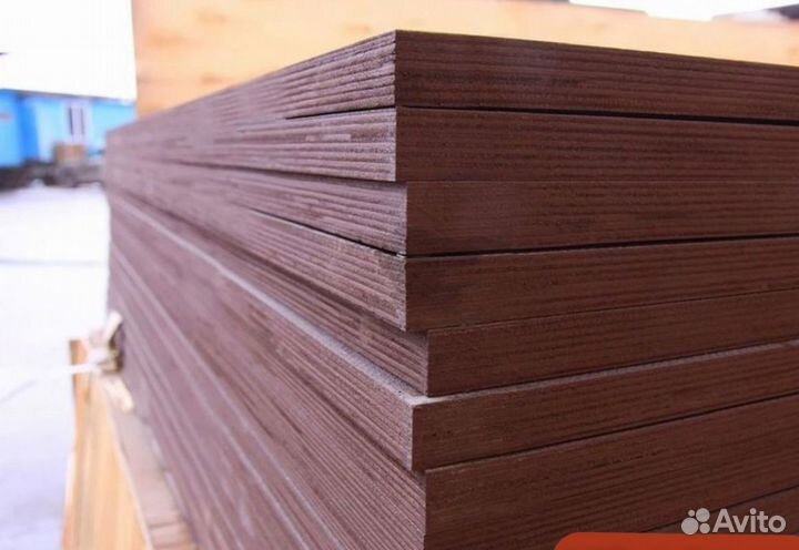 Фанера ламинированная