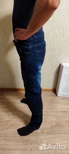 Мотоджинсы кевларовые синие (M,L,XL,XXL)