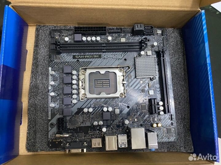 Материнская плата Asrock h610m-hvs lga1700