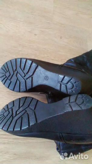 Сапоги-кожа и мех натуральные-отличное качество