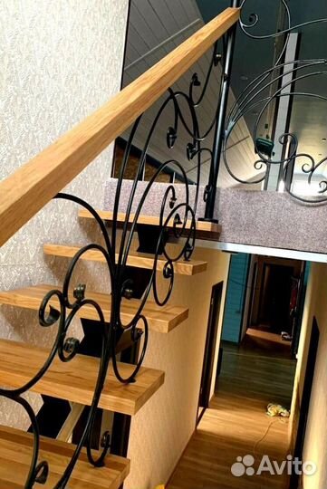 Лестницы на металлокаркасе