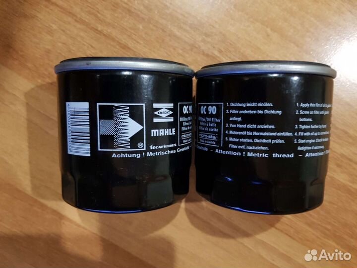 Фильтр масляный Knecht-Mahle OC90 Opel / Daewoo