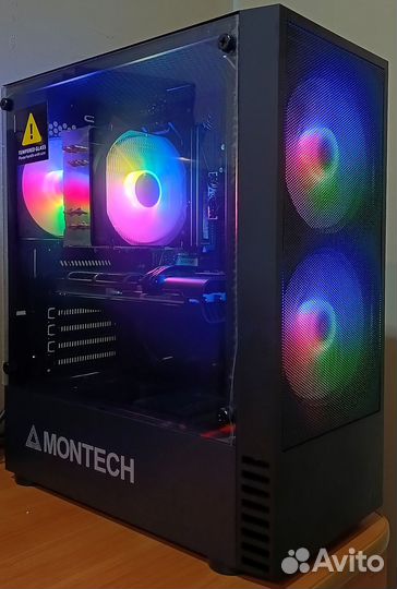 Игровой пк Xeon 2666v3/32GbDdr4/RX5600Xt/M2 512Gb