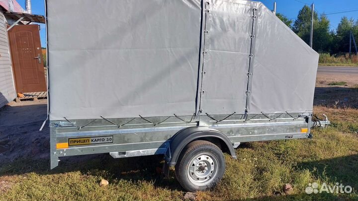 Прицеп 3 метра оцинкованный с подрамником