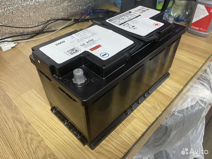 АКБ б/у оригинал BMW гелевый S:61217575327