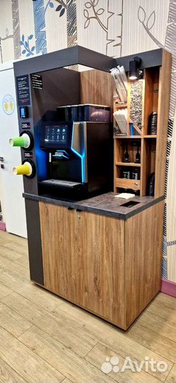 Кофейня самообслуживания / кофейный автомат+стойка