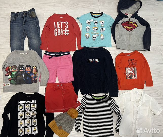 Детские вещи пакетом 4-5 лет