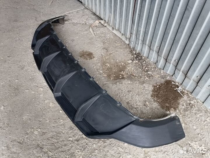 Юбка заднего бампера Haval F7X 2019