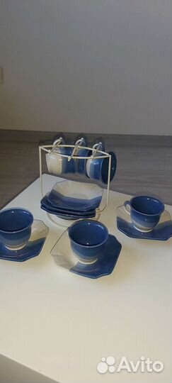 Керамический кофейный набор