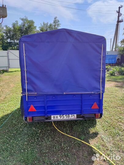 Прицеп легковой двухосный Кремень +