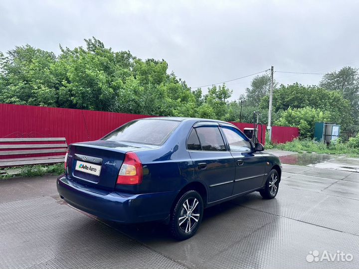 Hyundai Accent 1.5 AT, 2008, 175 000 км