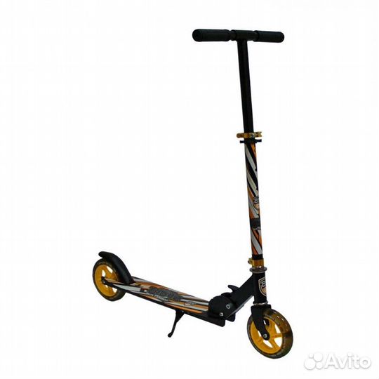 Самокат подростковый складной connect plus оранжев