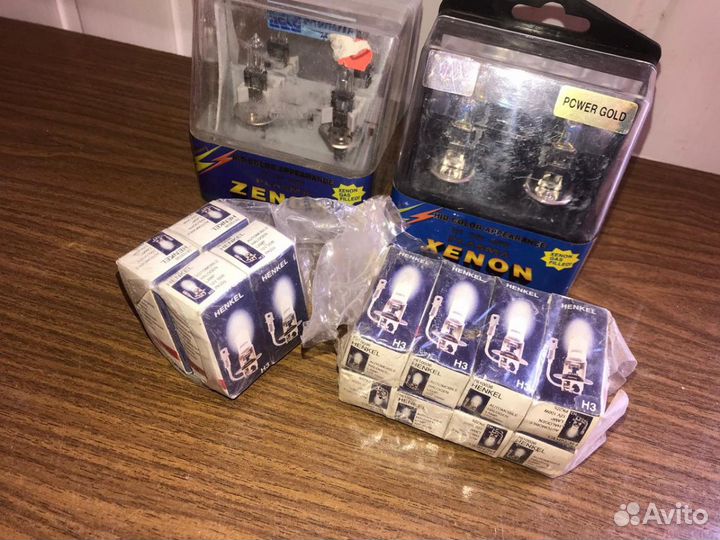 Лампочки галогеновые Н1, Н3 Новые