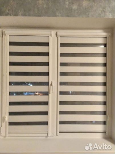 Жалюзи на окна рулонные