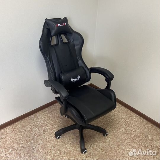 Кресло компьютерное с массажем - модель 202 черный