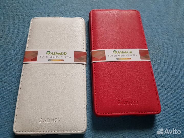 Чехлы Флип-Кейсы на Sony Xperia C5 Ultra (2 цвета)