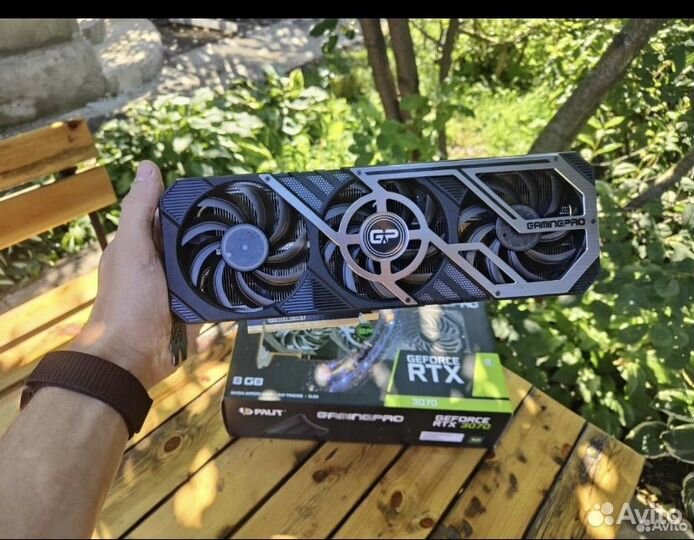 Видеокарта rt 3070 8gb
