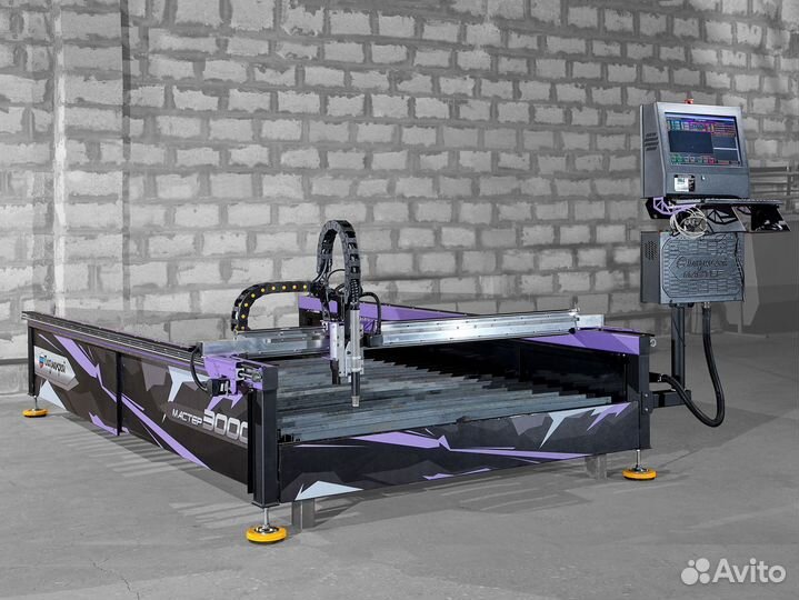 Станок плазменной резки. Режет газом и плазмой