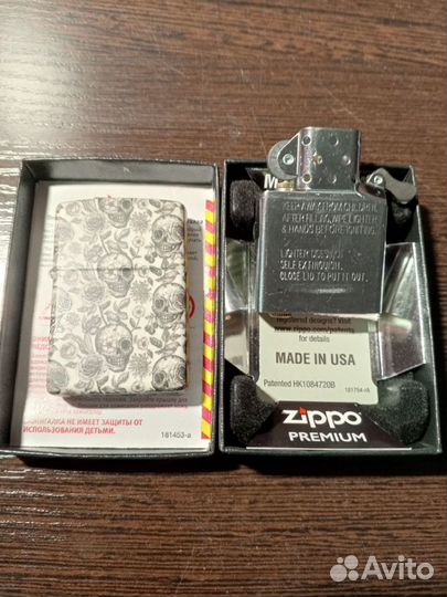 Зажигалка Zippo Skeleton Design 49458