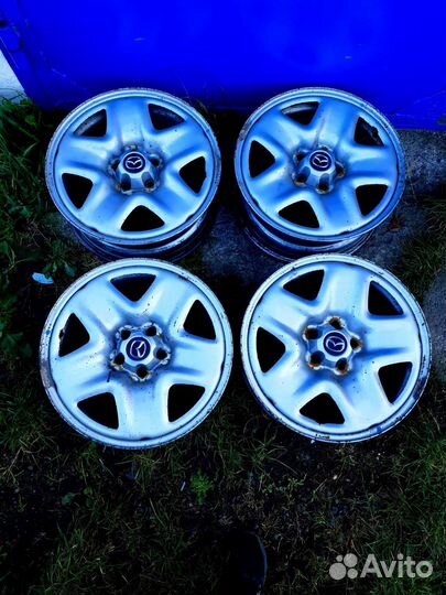 Железные диски r17 5114.3 mazda