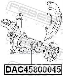 Подшипник ступицы передний VW transporter IV DA