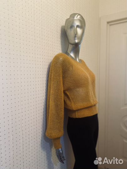 Джемпер паутинка из итальянского кидмохера