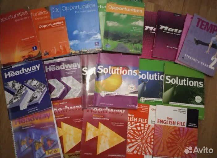 Учебники по английскому языку и др
