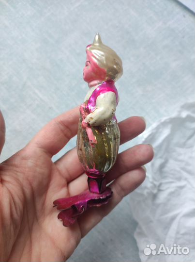 Советские елочные игрушки на прищепке