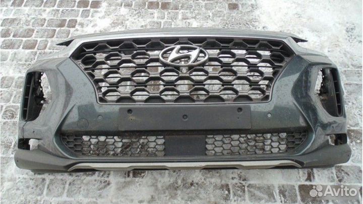 Бампер передний Hyundai Santa Fe 4 TM 2.2