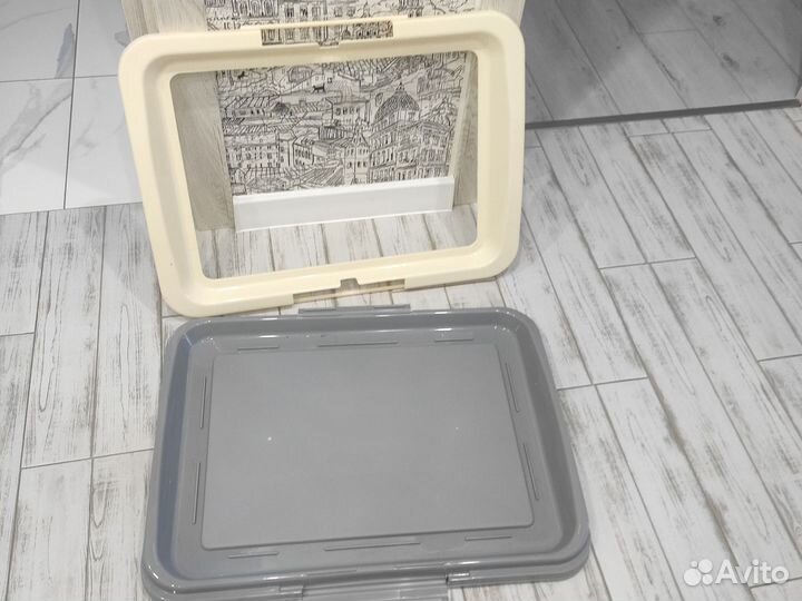 Лоток для собак под пеленку